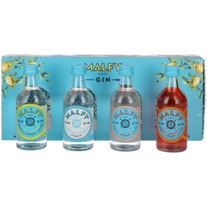 Ensemble de Mini Gins Malfy - Variété de Saveurs Italiennes - 4 x 50ml - Publicité Ensemble de Mini Gins Malfy - Variété de Saveurs Italiennes - 4 x 50ml - Publicité