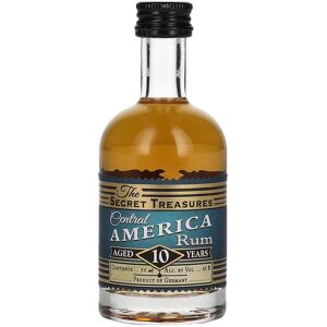 The Secret Treasures 10 Years Old Central America Rum 40% Vol. 0,05l - Publicité The Secret Treasures 10 Years Old Central America Rum 40% Vol. 0,05l - Publicité