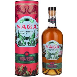 Naga Rum Naga 10 Years Old Asian Rum SIAM EDITION 40% Vol. 0,7l en boîte cadeau - Publicité Naga Rum Naga 10 Years Old Asian Rum SIAM EDITION 40% Vol. 0,7l en boîte cadeau - Publicité