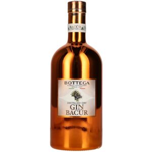 Bottega BACÛR Distilled Dry Gin 40% Vol. 1l - Publicité Bottega BACÛR Distilled Dry Gin 40% Vol. 1l - Publicité