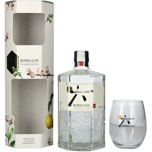 Roku Gin The Japanese Craft Gin 43% Vol. 0,7l en boîte cadeau avec Verre - Publicité Roku Gin The Japanese Craft Gin 43% Vol. 0,7l en boîte cadeau avec Verre - Publicité