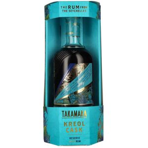 Rhum Takamaka Takamaka KREOL CASK Reserve Dark Rum 40,3% Vol. 0,7l en boîte cadeau - Publicité Rhum Takamaka Takamaka KREOL CASK Reserve Dark Rum 40,3% Vol. 0,7l en boîte cadeau - Publicité