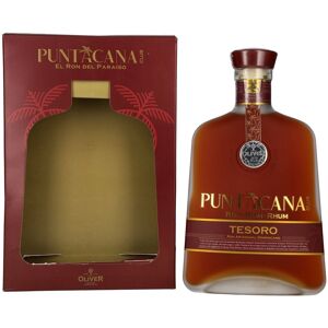 Puntacana Club Ron Puntacana Club Tesoro Ron Artesanal Dominicano 38% Vol. 0,7l en boîte cadeau - Publicité Puntacana Club Ron Puntacana Club Tesoro Ron Artesanal Dominicano 38% Vol. 0,7l en boîte cadeau - Publicité