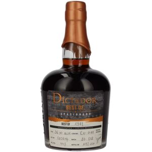 Dictador Rhum Ambre Foncé Édition Limitée 36 Ans - Publicité Dictador Rhum Ambre Foncé Édition Limitée 36 Ans - Publicité