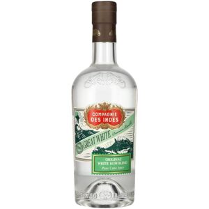 Compagnie des Indes GREAT WHITE Dominican Republic Original White Rum Blend 40% Vol. 0,7l - Publicité Compagnie des Indes GREAT WHITE Dominican Republic Original White Rum Blend 40% Vol. 0,7l - Publicité