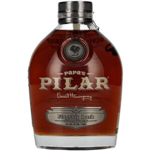 Papa's Pilar Rum Papa's Pilar Solera FLAGSHIP DARK RUM 43% Vol. 0,7l - Publicité Papa's Pilar Rum Papa's Pilar Solera FLAGSHIP DARK RUM 43% Vol. 0,7l - Publicité