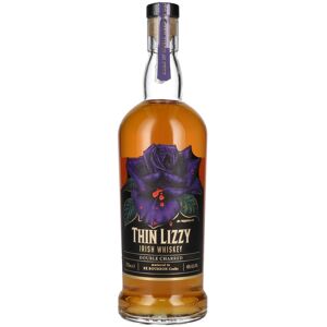 Thin Lizzy Double Charred Irish Whiskey 40% Vol. 0,7l - Publicité Thin Lizzy Double Charred Irish Whiskey 40% Vol. 0,7l - Publicité