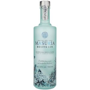 Masuria Roots Gin - Gin Premium Polonais 43% - Clair & Aromatique - Publicité Masuria Roots Gin - Gin Premium Polonais 43% - Clair & Aromatique - Publicité