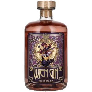 Wien Gin VIOLET Vienna Dry Gin 43% Vol. 0,7l - Publicité Wien Gin VIOLET Vienna Dry Gin 43% Vol. 0,7l - Publicité