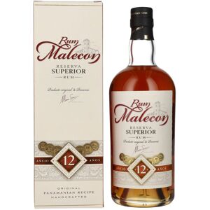 Rum Malecon Añejo 12 Años Reserva Superior 40% Vol. 0,7l en boîte cadeau - Publicité Rum Malecon Añejo 12 Años Reserva Superior 40% Vol. 0,7l en boîte cadeau - Publicité