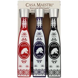 Casa Maestri MFM Tequila Gift Set 40% Vol. 3x0,1l - Publicité Casa Maestri MFM Tequila Gift Set 40% Vol. 3x0,1l - Publicité
