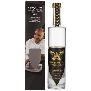 Arnautovic Gin Arnautovic London Dry Gin Premium Gin No. 7 40% Vol. 0,5l en boîte cadeau - Publicité Arnautovic Gin Arnautovic London Dry Gin Premium Gin No. 7 40% Vol. 0,5l en boîte cadeau - Publicité