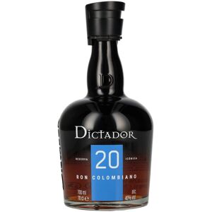 Rhum Dictador Dictador 20 Years Old Reserva Icónica Ron Colombiano 40% Vol. 0,7l - Publicité Rhum Dictador Dictador 20 Years Old Reserva Icónica Ron Colombiano 40% Vol. 0,7l - Publicité