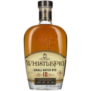 WhistlePig Whiskey WhistlePig 10 Years Old SMALL BATCH Rye Whiskey 50% Vol. 0,7l - Publicité WhistlePig Whiskey WhistlePig 10 Years Old SMALL BATCH Rye Whiskey 50% Vol. 0,7l - Publicité