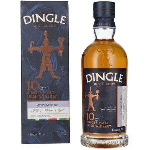 Dingle Gin Dingle 10 Years Old Single Malt Irish Whiskey Triple Distilled 46,5% Vol. 0,7l en boîte cadeau - Publicité Dingle Gin Dingle 10 Years Old Single Malt Irish Whiskey Triple Distilled 46,5% Vol. 0,7l en boîte cadeau - Publicité