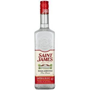 Rhum Saint James Saint James Rhum Blanc Agricole Martinique 40% Vol. 0,7l - Publicité Rhum Saint James Saint James Rhum Blanc Agricole Martinique 40% Vol. 0,7l - Publicité