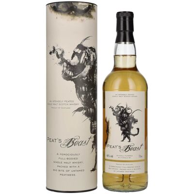 Peat's Beast Whisky Peat's Beast Single Malt Scotch Whisky 46% Vol. 0,7l en boîte cadeau - Publicité Peat's Beast Whisky Peat's Beast Single Malt Scotch Whisky 46% Vol. 0,7l en boîte cadeau - Publicité