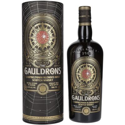 Douglas Laing THE GAULDRONS Small Batch Bottling 46,2% Vol. 0,7l en boîte cadeau - Publicité Douglas Laing THE GAULDRONS Small Batch Bottling 46,2% Vol. 0,7l en boîte cadeau - Publicité