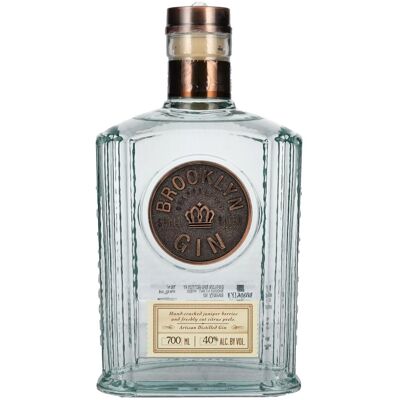 Brooklyn Gin Small Batch 40% Vol. 0,7l - Publicité Brooklyn Gin Small Batch 40% Vol. 0,7l - Publicité