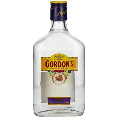 Gordon's London Dry Gin 37,5% 0,35l - Gin - Publicité Gordon's London Dry Gin 37,5% 0,35l - Gin - Publicité