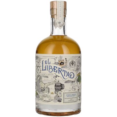El Libertad FLAVOR OF ORIGIN Spirit Drink 40% Vol. 0,7l - Publicité El Libertad FLAVOR OF ORIGIN Spirit Drink 40% Vol. 0,7l - Publicité