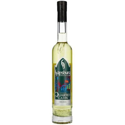 Hapsburg Absinthe QUARTIER LATIN ORIGINAL 53,5% Vol. 0,5l - Publicité Hapsburg Absinthe QUARTIER LATIN ORIGINAL 53,5% Vol. 0,5l - Publicité