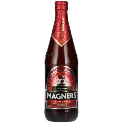 Cidre Irlandais Magners BERRY - Saveur de Baies Fraîches - 4% - 0,568L - Publicité Cidre Irlandais Magners BERRY - Saveur de Baies Fraîches - 4% - 0,568L - Publicité