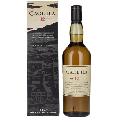 Caol Ila 12 Ans - Whisky Simple Malt d'Islay - Publicité Caol Ila 12 Ans - Whisky Simple Malt d'Islay - Publicité