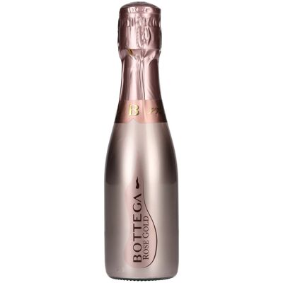 Bottega ROSE GOLD Vino Spumante Brut 11,5% Vol. 0,2l - Publicité Bottega ROSE GOLD Vino Spumante Brut 11,5% Vol. 0,2l - Publicité