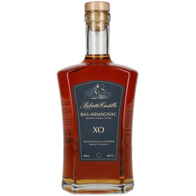 Labiette Castille Bas-Armagnac XO 40% Vol. 0,7l - Publicité Labiette Castille Bas-Armagnac XO 40% Vol. 0,7l - Publicité
