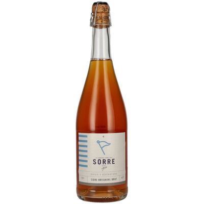 Sorre Cidre Artisanal Brut 4,5% Vol. 0,75l - Publicité Sorre Cidre Artisanal Brut 4,5% Vol. 0,75l - Publicité