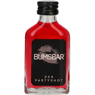 Bumsbar Der Partyshot Granatapfel-Likör 16% Vol. 0,02l - Publicité Bumsbar Der Partyshot Granatapfel-Likör 16% Vol. 0,02l - Publicité
