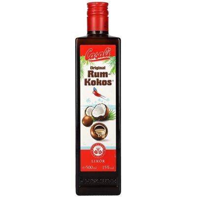 Crème de Liqueur Casali Original RUM-COKOS 15% 0,5l - Publicité Crème de Liqueur Casali Original RUM-COKOS 15% 0,5l - Publicité