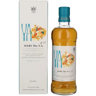 Mars Whisky Mars The Y.A. Blended Malt Japanese Whisky # 01 52% Vol. 0,7l en boîte cadeau - Publicité Mars Whisky Mars The Y.A. Blended Malt Japanese Whisky # 01 52% Vol. 0,7l en boîte cadeau - Publicité