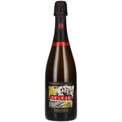 Champagne Baron-Fuenté Baron-Fuenté REBELLE Champagne 2018 12,5% Vol. 0,75l - Publicité Champagne Baron-Fuenté Baron-Fuenté REBELLE Champagne 2018 12,5% Vol. 0,75l - Publicité