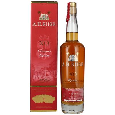 A.H. Riise X.O. Reserve Spirit de Noël - Spirit Drink - Publicité A.H. Riise X.O. Reserve Spirit de Noël - Spirit Drink - Publicité