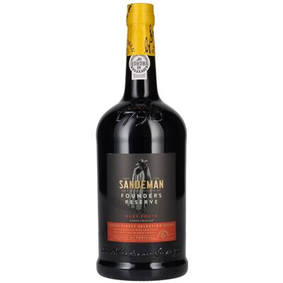 Sandeman Founders Reserve Ruby Porto - Porto, 20%, 1L - Publicité Sandeman Founders Reserve Ruby Porto - Porto, 20%, 1L - Publicité