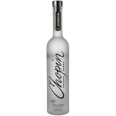 Vodka de Pommes de Terre Chopin - Distillat Premium Polonais - 40% Vol. Publicité Vodka de Pommes de Terre Chopin - Distillat Premium Polonais - 40% Vol. Publicité