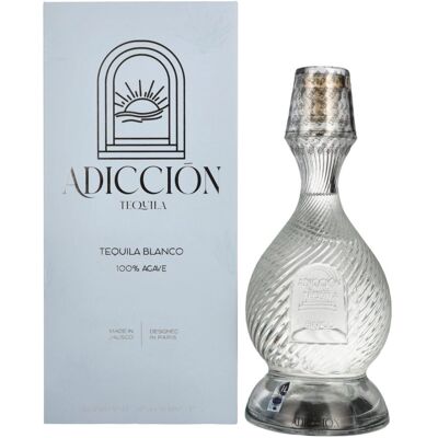 ADICCIŌN Tequila Blanco 100% Agave - Frais, Clair, 60 Jours - Publicité ADICCIŌN Tequila Blanco 100% Agave - Frais, Clair, 60 Jours - Publicité