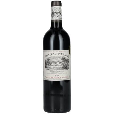 Chateau Pierrail Bordeaux Supérieur 2020 15% Vol. 0,75l - Publicité Chateau Pierrail Bordeaux Supérieur 2020 15% Vol. 0,75l - Publicité