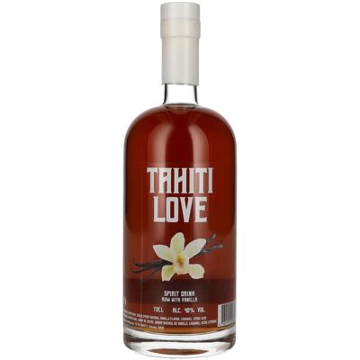 Tahiti Love VANILLA Premium Spirit Drink 40% Vol. 0,7l - Publicité Tahiti Love VANILLA Premium Spirit Drink 40% Vol. 0,7l - Publicité