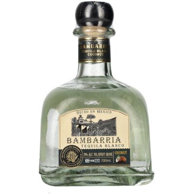 Bambarria Tequila Blanco COCONUT 35% Vol. 0,7l - Publicité Bambarria Tequila Blanco COCONUT 35% Vol. 0,7l - Publicité