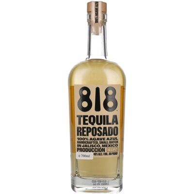 818 Tequila Reposado 100% Agave Azul by Kendall Jenner 40% Vol. 0,7l - Publicité 818 Tequila Reposado 100% Agave Azul by Kendall Jenner 40% Vol. 0,7l - Publicité
