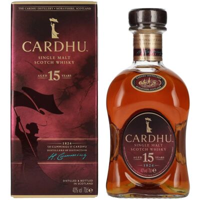 Cardhu 15 Ans d'Âge Whisky Simple Écossais - Malt Classique d'Écosse - Publicité Cardhu 15 Ans d'Âge Whisky Simple Écossais - Malt Classique d'Écosse - Publicité
