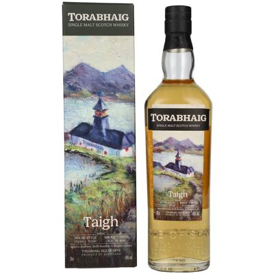 Torabhaig TAIGH House Style Stoidhle Taighe Single Malt 46% Vol. 0,7l en boîte cadeau - Publicité Torabhaig TAIGH House Style Stoidhle Taighe Single Malt 46% Vol. 0,7l en boîte cadeau - Publicité