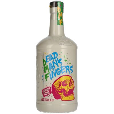 Dead Man's Fingers Coconut Spiced Rum 37,5% Vol. 1l - Publicité Dead Man's Fingers Coconut Spiced Rum 37,5% Vol. 1l - Publicité