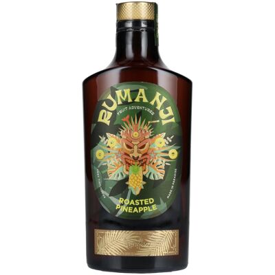 RUMANJI Ananas Rôti 37,5% Vol. - Spiritueux - Publicité RUMANJI Ananas Rôti 37,5% Vol. - Spiritueux - Publicité