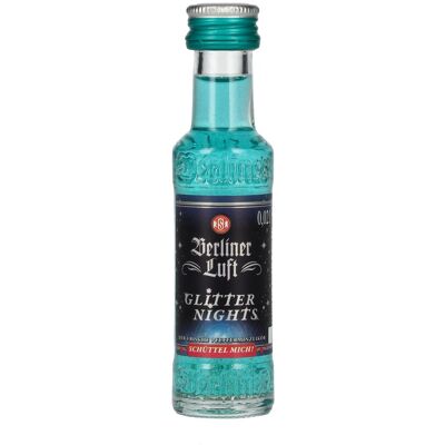 Berliner Luft GLITTER NIGHTS Der Frische Pfefferminzlikör 18% Vol. 0,02l - Publicité Berliner Luft GLITTER NIGHTS Der Frische Pfefferminzlikör 18% Vol. 0,02l - Publicité