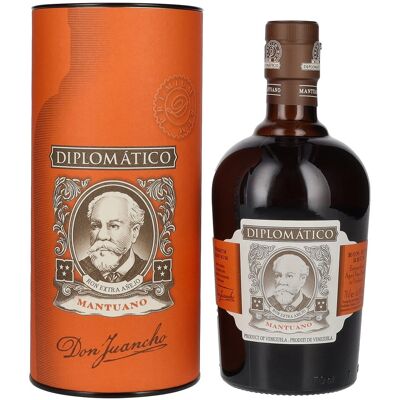 Diplomatico Mantuano Rhum - Jusqu'à 8 Ans - Coffret Cadeau - Publicité Diplomatico Mantuano Rhum - Jusqu'à 8 Ans - Coffret Cadeau - Publicité