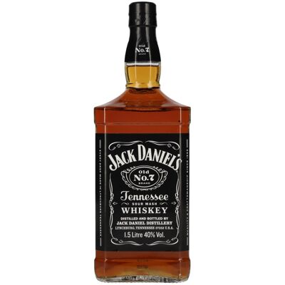 Jack Daniel's Tennessee Whiskey 40% Vol. 1,5l - Publicité Jack Daniel's Tennessee Whiskey 40% Vol. 1,5l - Publicité